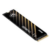 MSI 1TB SPATIUM M461 NVME M.2 SSD R:5000 W:3200,PCIe 4.0,3D NAND,Gen4